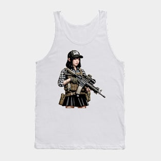 Tactical Girl Tank Top